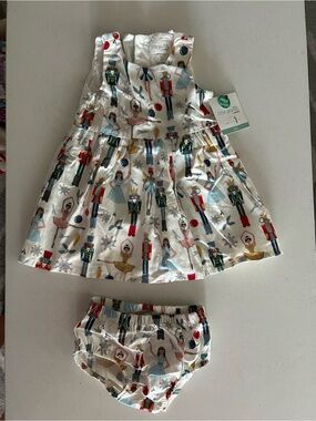 NWT Little Planet Carters Nutcracker & Ballerina Dress with Bloomers | 12mo